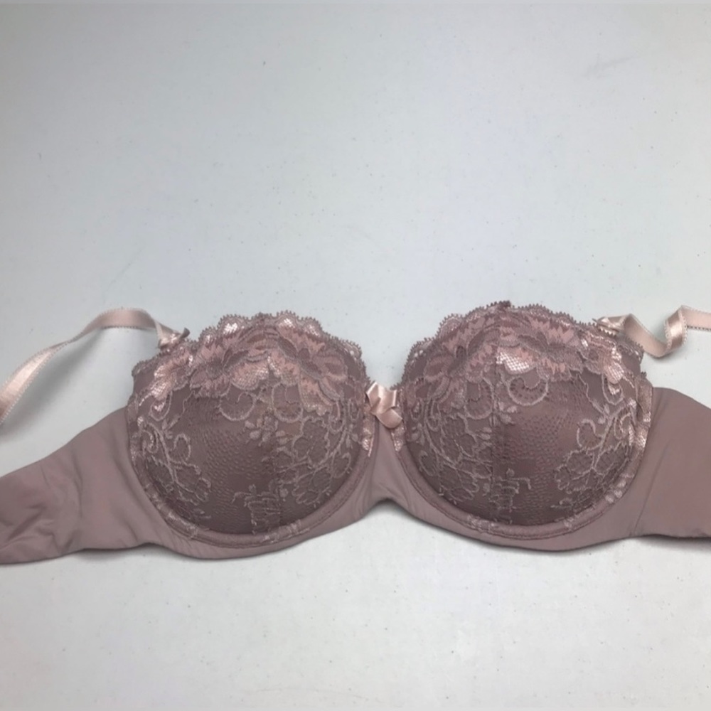 Adore Me PALE PLUM Pushup Balcony,  34C  *P1023
